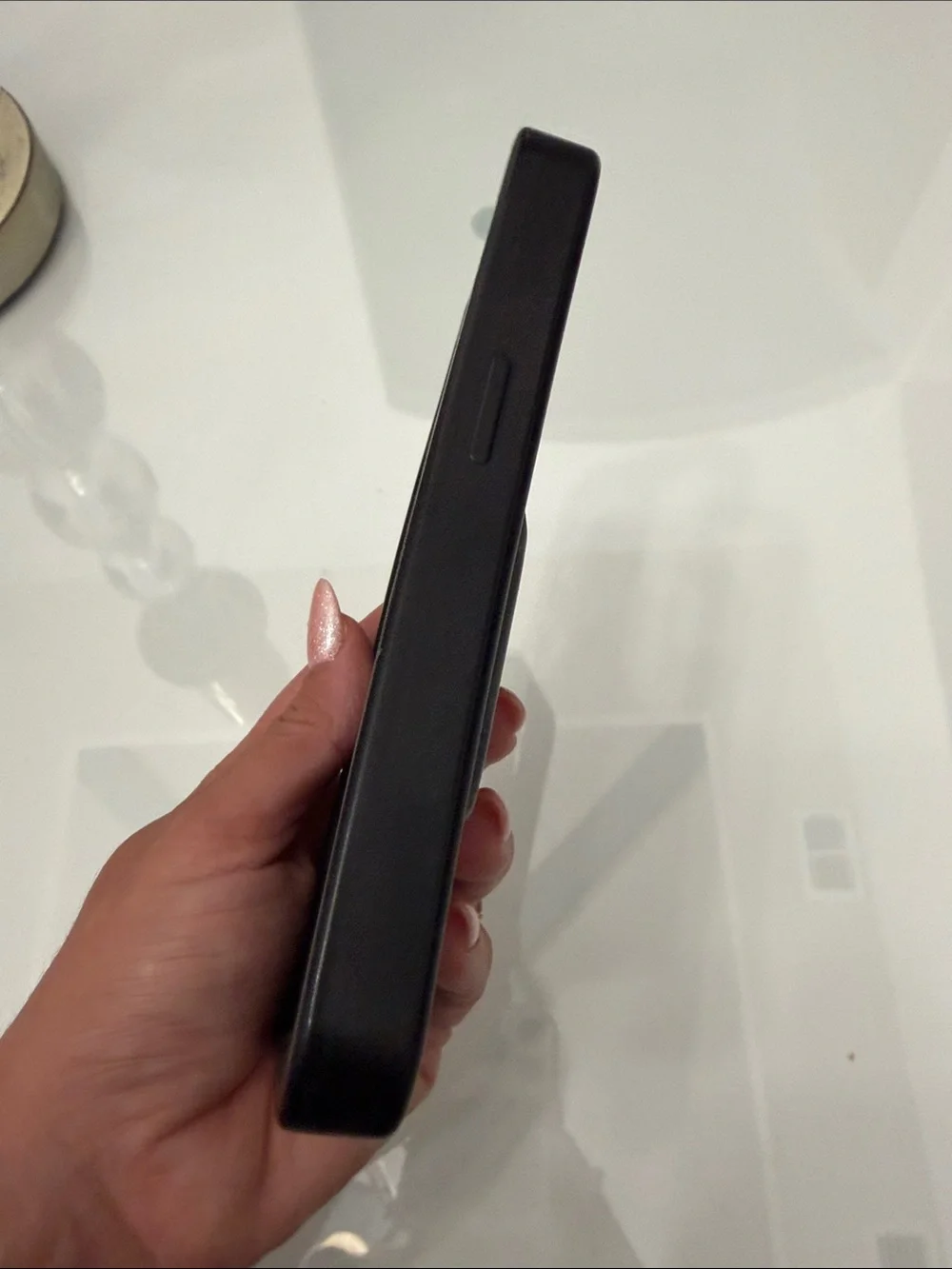 D&G gomma Black Silicone iPhone 14 pro
